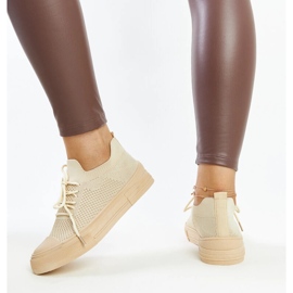 Deportivas ligeras beige claro de Senaida 4