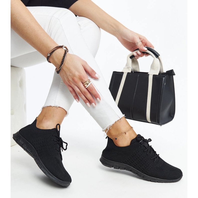 Zapatillas Mairago de tela negra. negro 1