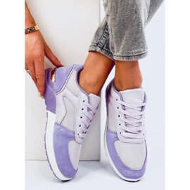 Zapatillas ligeras de mujer Doleh Morado púrpura 2