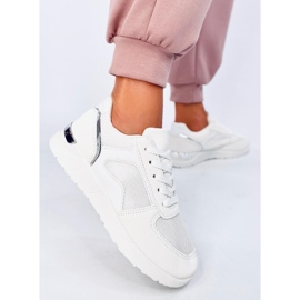 Zapatillas ligeras de mujer Doleh Blanco 4