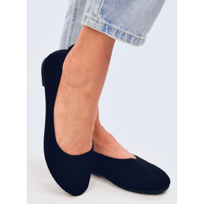 Newey Bailarinas de punto negro 2