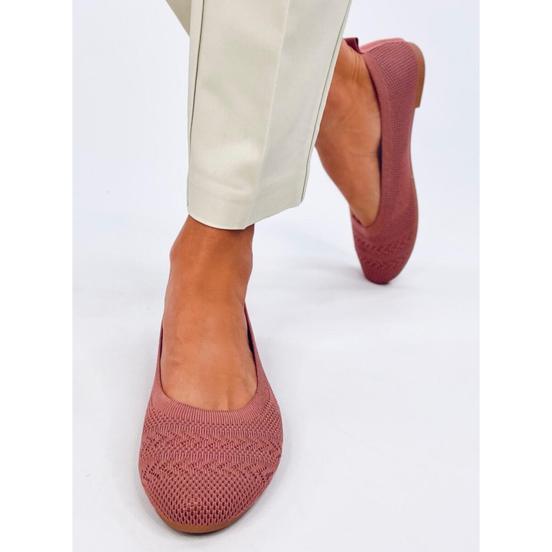 Newey Bailarinas de punto rosa 1