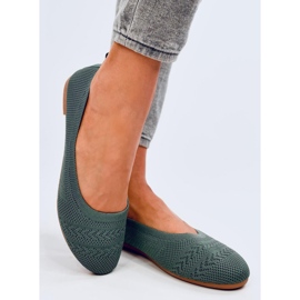 Bailarinas de punto Newey Green verde 3