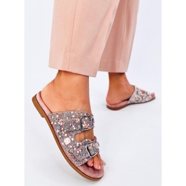 Coult Chanclas piedra rosa rosado 3
