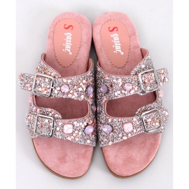 Coult Chanclas piedra rosa rosado 5