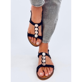 Sandalias mujer Cosme Negro 1