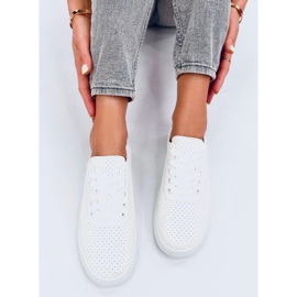 Hodges Zapatillas blancas caladas blanco 3