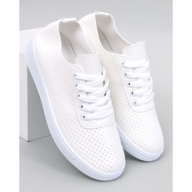Hodges Zapatillas blancas caladas blanco 5