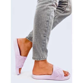 Chanclas de goma Lottner Purple rosado 1