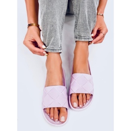 Chanclas de goma Lottner Purple rosado 4