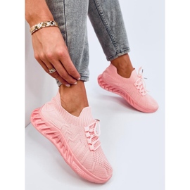 Neam Deportivas calcetín rosa rosado 4