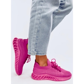 Neam Deportivas calcetín Fucsia Rosered rosado 3