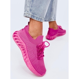 Neam Deportivas calcetín Fucsia Rosered rosado 4