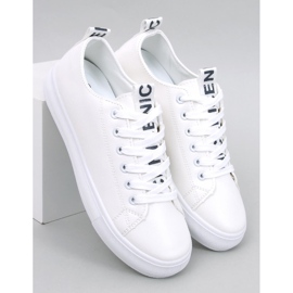 Zapatillas plena flor de mujer Hamps White blanco 5