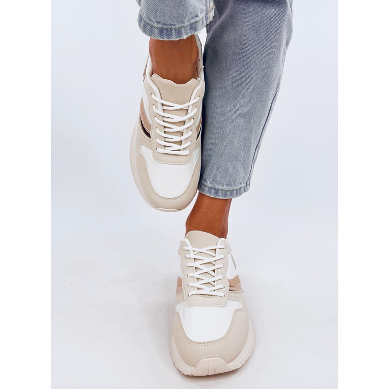 Deportivas de mujer Carthy Beige 1 Deportivas de mujer Carthy Beige 1
