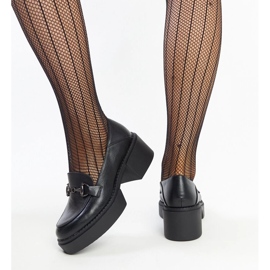 Zapatos de tacón en ecopiel negros de Vinceza 4