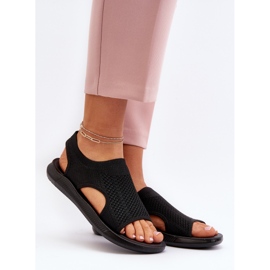 Sandalias Deportivas Mujer Negro Cesys 1