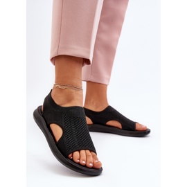 Sandalias Deportivas Mujer Negro Cesys 2