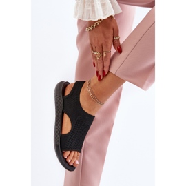 Sandalias Deportivas Mujer Negro Cesys 4