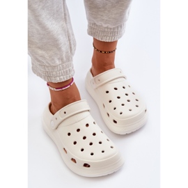 Chanclas de Espuma Mujer Blanco Ilariana 5