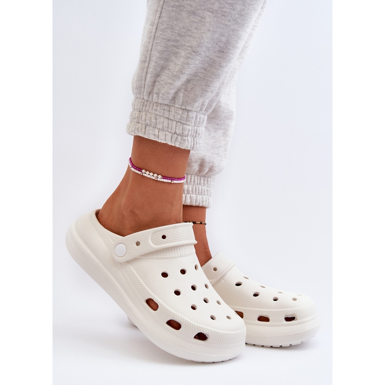 Chanclas de Espuma Mujer Blanco Ilariana 2