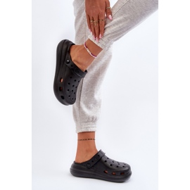 Chanclas de espuma Ilariana de mujer de color negro 5