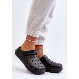 Chanclas de espuma Ilariana de mujer de color negro 2