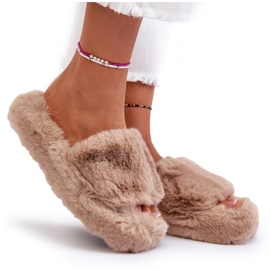 Pantuflas de Mujer de Pelo Beige Stepia 9
