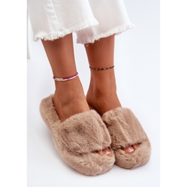 Pantuflas de Mujer de Pelo Beige Stepia 8