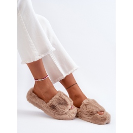 Pantuflas de Mujer de Pelo Beige Stepia 6