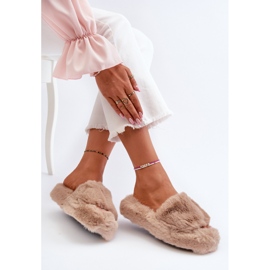 Pantuflas de Mujer de Pelo Beige Stepia 7