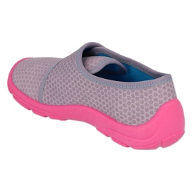 Befado Girls con velcro 974y528 gris/rosa 2