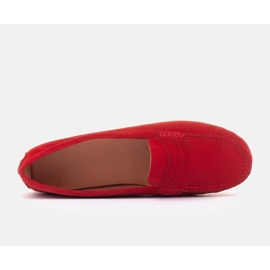 Marco Shoes Mocasines Vigo rojo 5