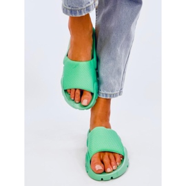 Pantuflas mujer Verde Viento 1