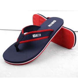 Chanclas de hombre azul marino Big Star NN174623 2