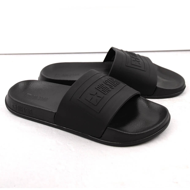 Chanclas playa piscina hombre negro Big Star NN174649 1