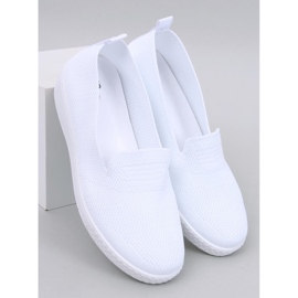 Combe Zapatillas calcetín blancas blanco 5