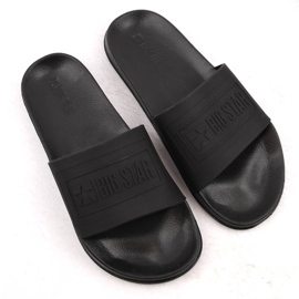 Chanclas playa piscina hombre negro Big Star NN174649 3