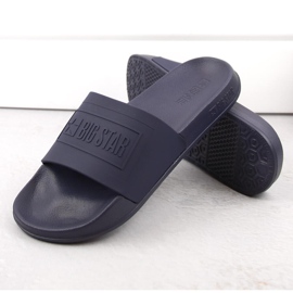 Chanclas playa piscina hombre azul marino Big Star NN174652 2