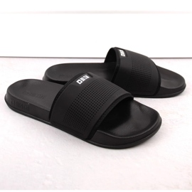 Chanclas deportivas hombre negras Big Star NN174694 negro 1