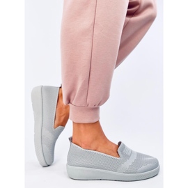 Zapatillas estilo calcetín Combe gris 3