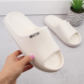 Chanclas de playa espuma blanca Big Star NN274A043 blanco 2