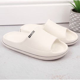 Chanclas de playa espuma blanca Big Star NN274A043 blanco 3
