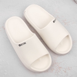 Chanclas de playa espuma blanca Big Star NN274A043 blanco 5