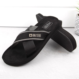 Chanclas playa piscina Black Big Star NN274A059 negro 3
