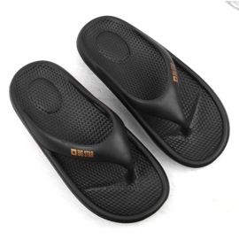 Chanclas de mujer negras Big Star NN274A649 negro 3