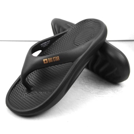 Chanclas de mujer negras Big Star NN274A649 negro 4