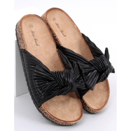 Pantuflas de corcho negro musgo 2