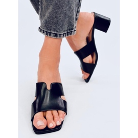 Mules de tacón Vallon Black negro 1 Mules de tacón Vallon Black negro 1