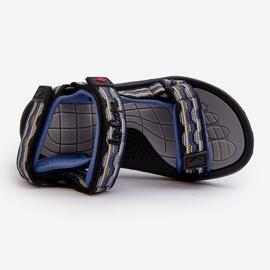 Sandalias infantiles Lee Cooper LCW-24-34-2601 Azul marino 3